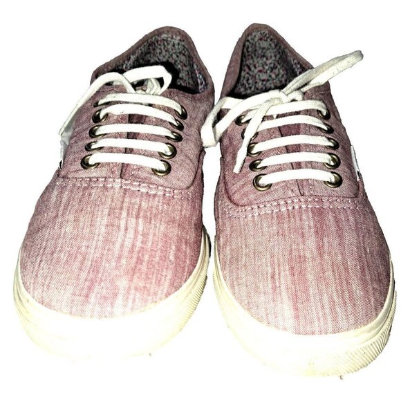 Vans Women's 5.5 Lace Up Low Top Round Toe Purple Sneakers New Without Tags - Picture 3 of 11